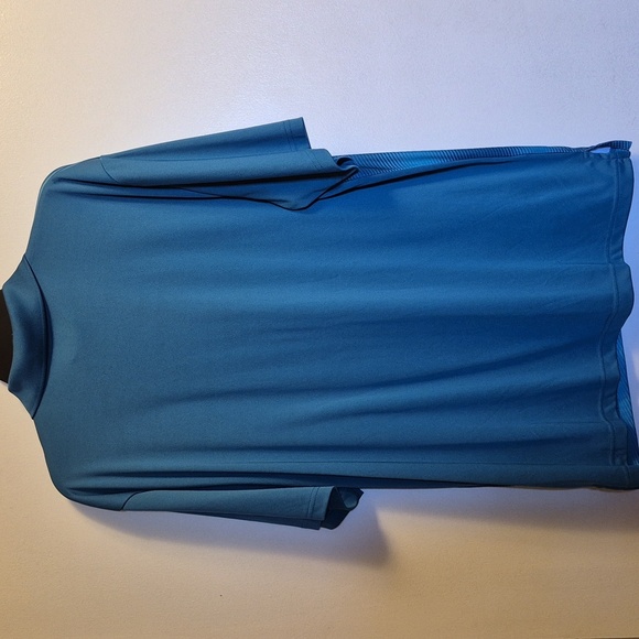 Perry Ellis Men's Blue Gradient Polo Shirt - Picture 6 of 8